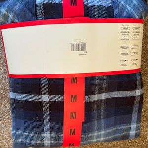 Jachs Blue Plaid Flannel & Thermal Set